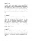 En el presente artículo se estudiara el bajo nivel de ventas y el rendimiento comercial después del 16
