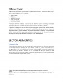 Desarrollo Económico.El sector alimentos es uno de los más variados de la industria
