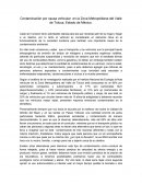 Contaminación por causa vehicular en la Zona Metropolitana del Valle de Toluca, Estado de México
