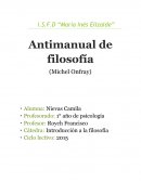 I.S.F.D “María Inés Elizalde” Antimanual de filosofía