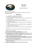 Ideas notables: Economía clásica, libre mercado, división al trabajo y mano invisible