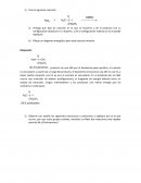 Dibuje un diagrama energético para esta reacción anterior