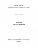 ANATOMIA Y FISIOLOGIA BASES CONCEPTUALES DE LA ANTOMIA Y LA FISIOLOGIA