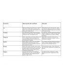 Emoción Descripción del conflicto Solución