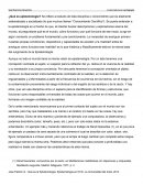 ¿Qué es epistemología? Se refiere al estudio de toda disciplina o conocimiento que es altamente sistematizado y socializado