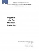 La ingeniería de mantenimiento