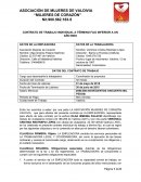 CONTRATO DE TRABAJO INDIVIDUAL A TÉRMINO FIJO INFERIOR A UN AÑO