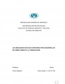 LAS HABILIDADES SOCIALES COMO MEDIO PARA DESARROLLAR DE FORMA CORRECTA LA COMUNICACIÓN