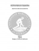 Logística Bodegas vs Centros de Distribución