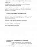 DEL DERECHO DEL NIÑO Y ADOLESCENTE A SER PROTEGIDOS CONTRA TODA FORMA DE EXPLOTACIÓN