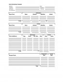 Size Estimating Template