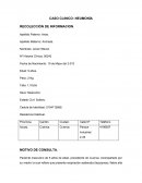 CASO CLINICO: NEUMONÍA