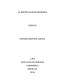 LA ESPIRITUALIDAD MODERNA