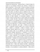 Teoría estructuralista de la administración. Tipología de las organizaciones