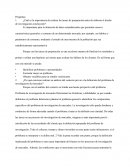 Investigación de Mercado Tareas de Preparación