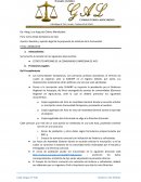 Revisión y opinión legal de la propuesta de estatuto de la Comunidad