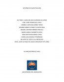 Informe de investigación Vida Universitaria