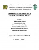 COMPRENDIENDO EQUIDAD Y GÉNERO DESDE SU INICIO