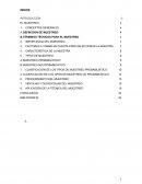 TEORIAS SOBRE EL MUESTREO