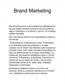 Brand Marketing ensayo