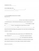 JUICIO DE OTORGAMIENTO DE ESCRITURA