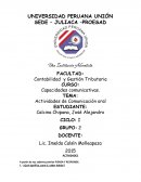 Actividades de Comunicación oral