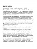 Hay que conocer muchas variables, lo que si como primera medida es igualar el valor de la moneda con el valor