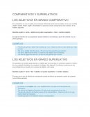 El comparativo se usa en inglés para comparar diferencias entre los dos objetos a los que modifica