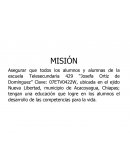 Asegurar que todos los alumnos y alumnas de la escuela Telesecundaria 429 “Josefa Ortiz de Domínguez” Clave: 07ETV0422W, ubicada en el ejido Nueva Libertad, municipio de Acacoyagua