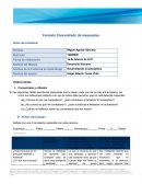 Formato Concentrado de respuestas Datos del estudiante