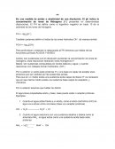 PH Es una medida de acidez o alcalinidad de una disolución