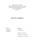 Protocolo y Relaciones Públicas.