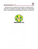 “PROPUESTA PARA LA ELABORACION DE UN MANUAL DE COMUNICACIÓN DE CRISIS PARA LA COOPERATIVA DE AHORRO Y CREDITO DE LOS TRABAJADORES DE IUSA Y OTRAS EMPRESAS DE RESPONSABILIDAD LIMITADA / CACTIUSA DE R.L “