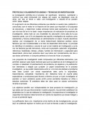 PROTOCOLO COLABORATIVO UNIDAD 1 TECNICAS DE INVESTIGACION