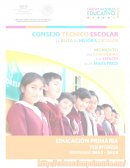Productos de la segunda sesión de la fase intensiva del nuevo consejo técnico escolar
