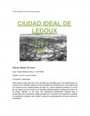 Esta primera ciudad ideal de la era industrial fue concebida como una ciudad social a la manera de las ciudades ideales