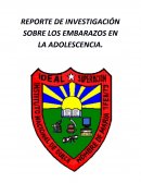 El nuevo Reporte de investigacion de el embarazo en la adolescentes