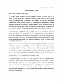 Comentario crítico valorativo.