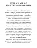 ERASE UNA VEZ UNA PROSTITUTA LLAMADA MARIA