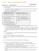 Research and development