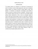 Los partidos políticos son necesarios en la democracia, la democracia de hecho se construye a partir de estas agrupaciones