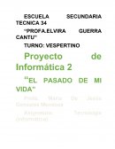 Cual es el Proyecto de informatica 2 de secundaria