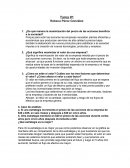 Analisis de los estados financieros tarea