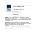 Evaluacion Formacion para el trabajo