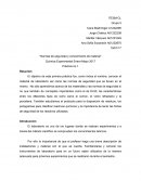El objetivo de esta primera práctica fue, como indica el nombre, conocer el material de laboratorio así como las normas de seguridad que se llevan en el mismo