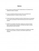 Identificar los principales componentes o aspectos que conforma el estudio técnico, exponiendo todos los aspectos a considerar para elegir las mejores alternativas para el éxito del proyecto