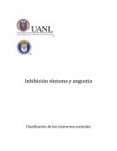 Inhibición síntoma y angustia Clasificación de los trastornos mentales
