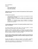 ¿Cuáles fueron los tres factores que considera más importantes para el declive empresarial de Kodak? ¿Por qué?