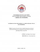 Percepción del usuario frente al cuidado humanizado que brinda el profesional de enfermería en el hospital San Vicente de Paul, en el área de ginecología, febrero a mayo 2016