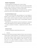 Sistema Tegumentario El sistema tegumentario esta formado por piel y sus anexos o faneras